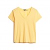 SUPERDRY Short Sleeve Women's Blouse Pale YELLOW