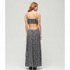 SUPERDRY Sheered Back Maxi Dress BLACK