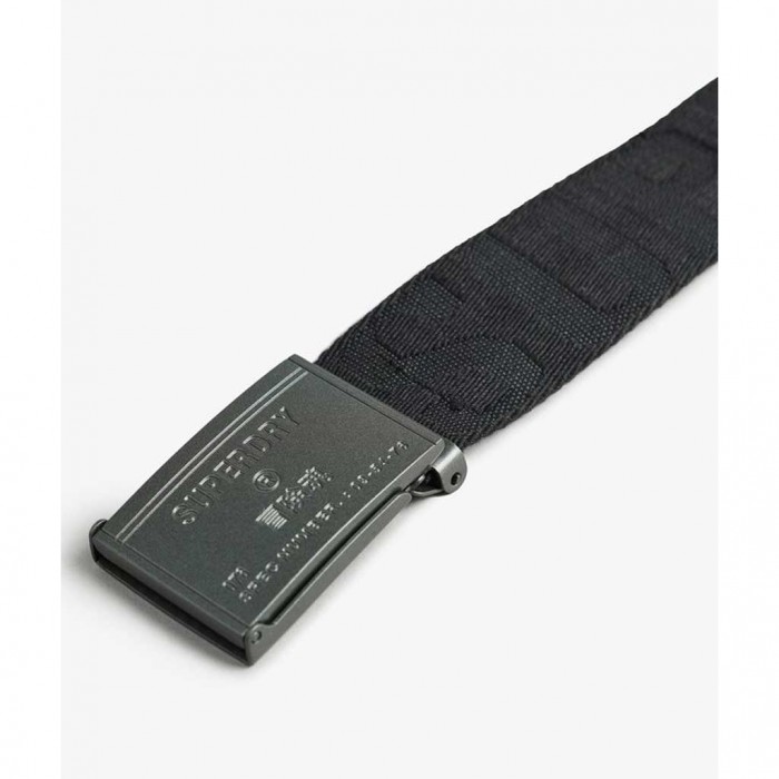 SUPERDRY WORKWEAR WEBBING BELT BLACK