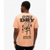 SUPERDRY MAN T SHIRT ORANGE