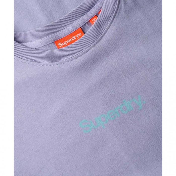 SUPERDRY Core Logo City T-Shirt PURPLE