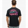 SUPERDRY MAN T SHIRT LOGO BLACK