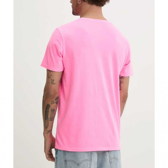 SUPERDRY MAN T SHIRT FLURO PINK