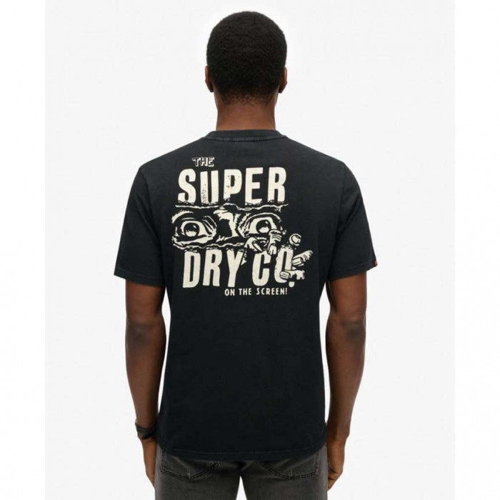 SUPERDRY MAN LOGO T-shirt Black