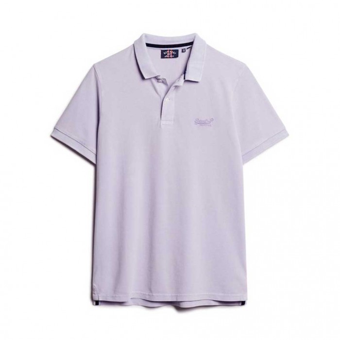 SUPERDRY VINTAGE DESTROY POLO PURPLE