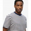 SUPERDRY MERCAND STRIPE TEE BLUE/WHITE