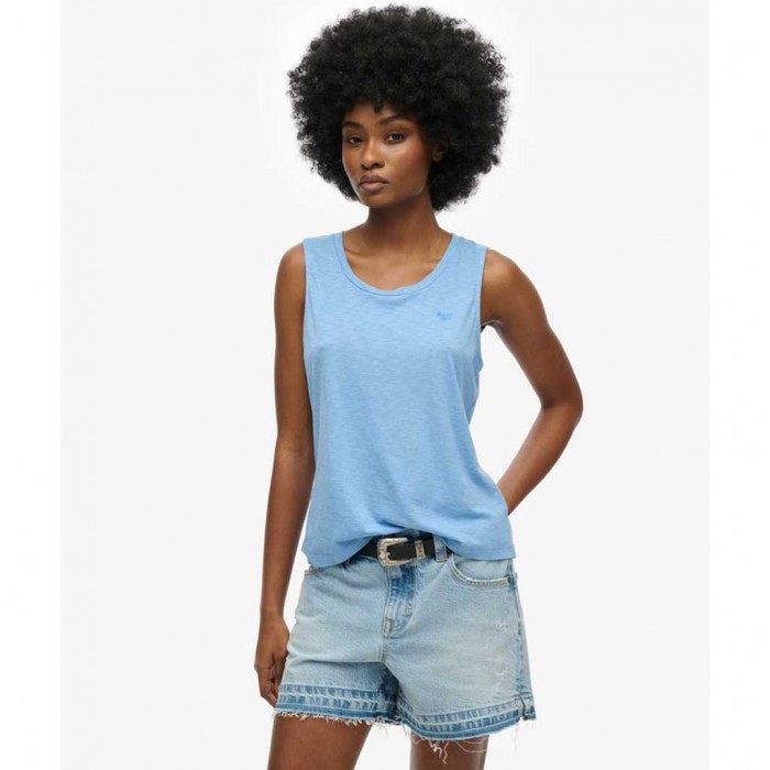 SUPERDRY Scoop Neck Tank Top CIEL