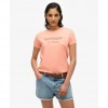 SUPERDRY 'sport Luxe' Women's T-shirt Orange SUPERDRY 'sport Luxe' Women's T-shirt Orange