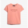 SUPERDRY 'sport Luxe' Women's T-shirt Orange SUPERDRY 'sport Luxe' Women's T-shirt Orange