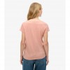 SUPERDRY Studios Scoop Neck T-Shirt PINK