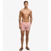 SUPERDRY Seer Sucker 15-inch SUGAR CORAL/WHITE THIN STRIPE