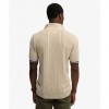 SUPERDRY Texture Polo KNITTED ECRU SUPERDRY Texture Polo KNITTED ECRU