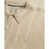 SUPERDRY Texture Polo KNITTED ECRU SUPERDRY Texture Polo KNITTED ECRU
