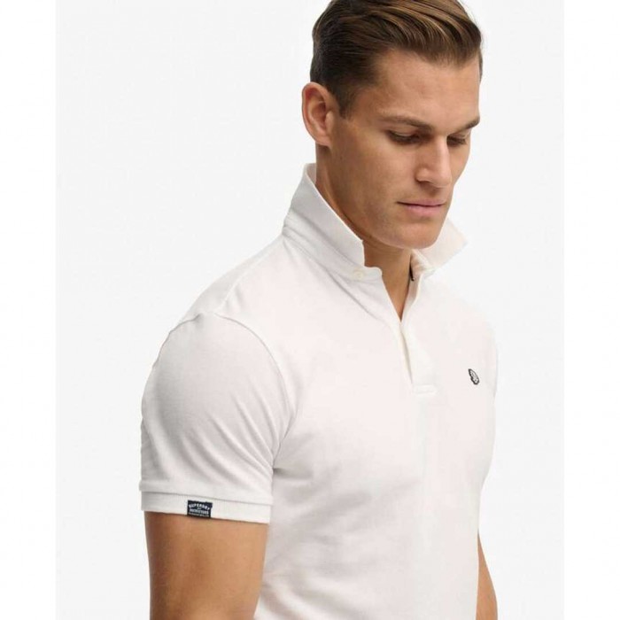 SUPERDRY Vintage Destroy Polo OPTIC