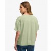 SUPERDRY W STUD STUDIOS CREW TEE DUSTY GREEN SUPERDRY W STUD STUDIOS CREW TEE DUSTY GREEN