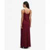 SUPERDRY Printed Cami Maxi BORDO