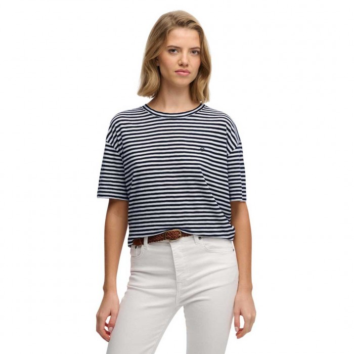 SUPERDRY Stud Studios Women's T-shirt Striped Multi