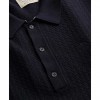 SUPERDRY MAN KNITTED POLO T SHIRT DARK BLUE SUPERDRY MAN KNITTED POLO T SHIRT DARK BLUE