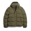 SUPERDRY Everest Hooded Puffer Jacket GREEN