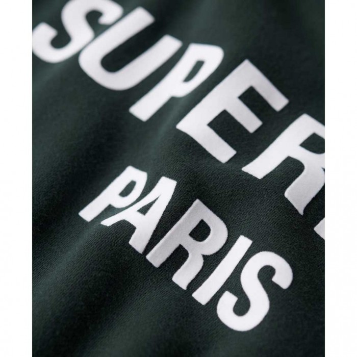 SUPERDRY Luxury Sport Loose Fit Crew Sweatshirt GREEN