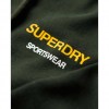 SUPERDRY Sportswear Logo Loose Hoodie DARK GREEN