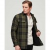 SUPERDRY Wool Miller Overshirt GREEN