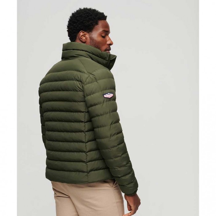 SUPERDRY Fuji Printed Padded Jacket GREEN