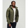 SUPERDRY Hooded Fuji Sport Padded Jacket GREEN