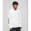 SUPERDRY Sportswear Logo Loose Hoodie WHITE