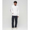 SUPERDRY Sportswear Logo Loose Hoodie WHITE