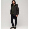 SUPERDRY Hooded Yachter Windbreaker Jacket BLACK