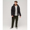 SUPERDRY Hooded Boxy Puffer Jacket BLACK