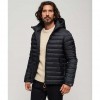 SUPERDRY Hooded Fuji Sport Padded Jacket BLUE