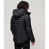 SUPERDRY Hooded Fuji Sport Padded Jacket BLUE