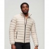 SUPERDRY Fuji Printed Padded Jacket LIGHT GREY