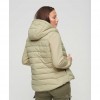 SUPERDRY Hooded Storm Hybrid Padded Jacket BEIGE