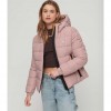 SUPERDRY Hooded Spirit Sports Puffer Jacket PINK