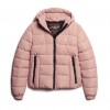 SUPERDRY Hooded Spirit Sports Puffer Jacket PINK