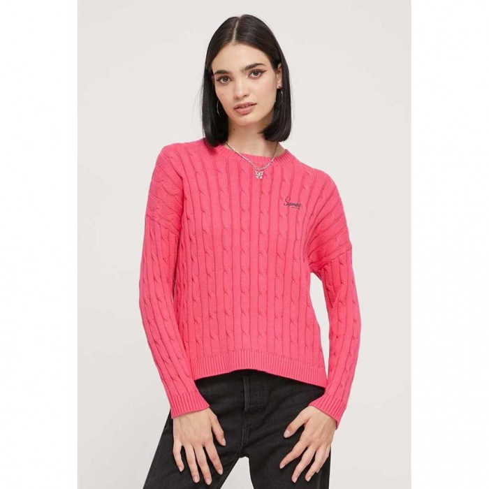 SUPERDRY WOMAN PULLOVER PINK