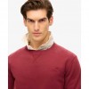 SUPERDRY Essential Logo Crew Sweatshirt BORDO