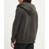 SUPERDRY Essential Logo Zip Hoodie DARK GREY GREEN