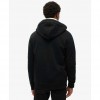 SUPERDRY Essential Logo Zip Hoodie BLACK