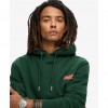 SUPERDRY Essential Logo Hoodie GREEN