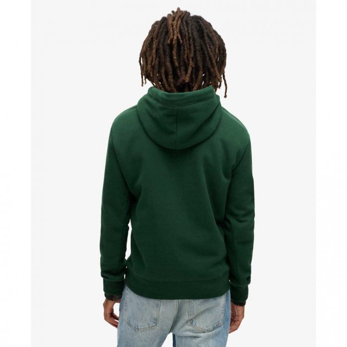 SUPERDRY Essential Logo Hoodie GREEN