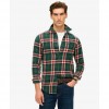 SUPERDRY Organic Cotton Lumberjack Check Shirt GREEN 1