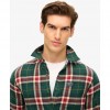 SUPERDRY Organic Cotton Lumberjack Check Shirt GREEN 1