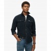 SUPERDRY Corduroy Workwear Shirt BLUE