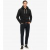 SUPERDRY Embossed Graphic Hoodie BLACK