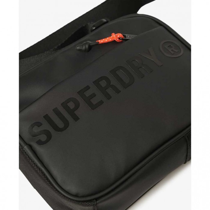 SUPERDRY Tarp Cross Body Bag BLACK