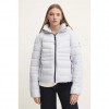 SUPERDRY Hooded Fuji Quilted Padded Jacket WHITE